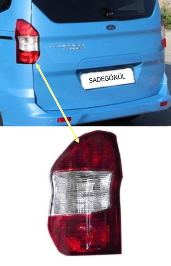 FORD Courier Stop Sol 2014-2016 İTHAL ürün görseli 1