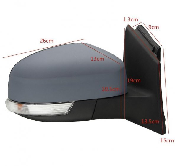 Dış Ayna Komple Focus Elektrikli Sinyalli SOL 2008-2011 - 3