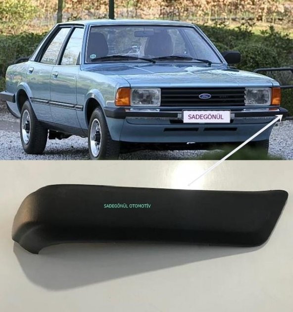 FORD TAUNUS ÖN TAMPON PLASTİĞİ UCU SOL - 1