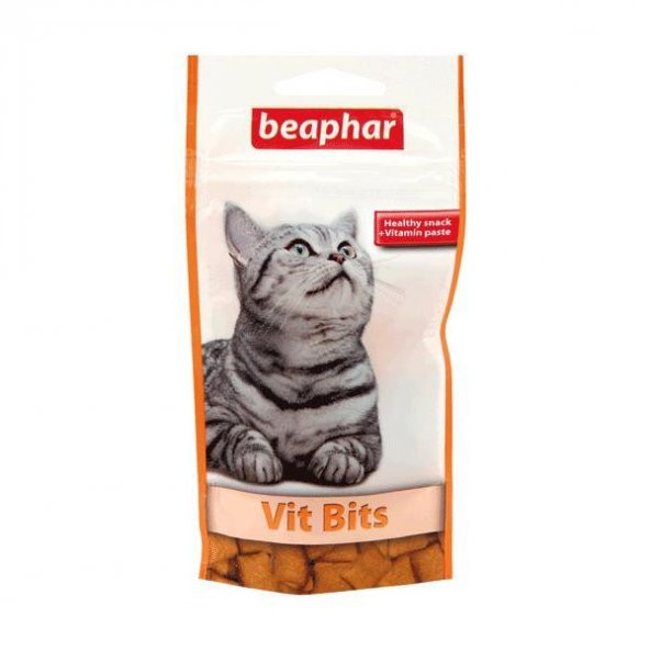 Beaphar Vit Bits Vitamin Macunlu Kedi Ödülü 35 gr