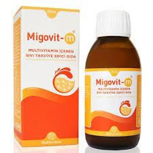 Migovit-M Multivitamin iştah şurubu skt: 05/2020