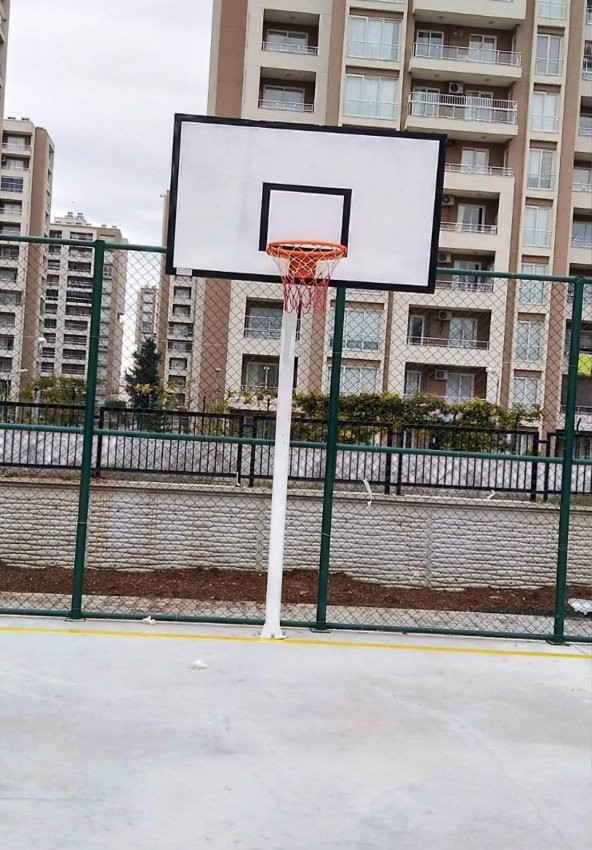 Adelinspor 101 Basketbol Potası Sabit Çember105*180 1,5mm Sac