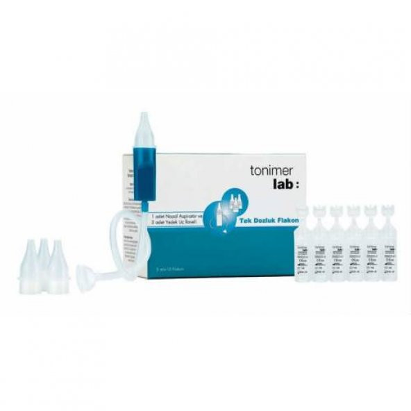 Tonimer 5ml Tek Doz 10 Flakon + Burun Aspiratörü SKT:07/2020