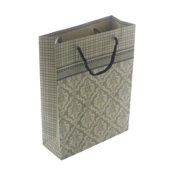 12 Adet 14x20cm Vintage Kraft Karton Çanta