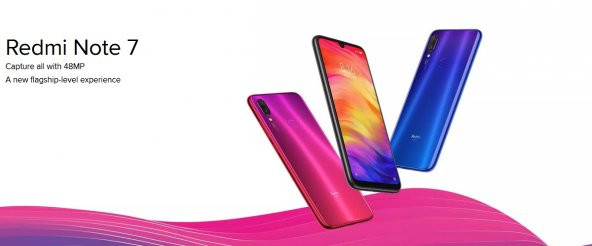 Xiaomi Redmi Note 7 64GB Cep Telefonu Xiaomi Türkiye Garantili   // Adınıza Faturalı - 2