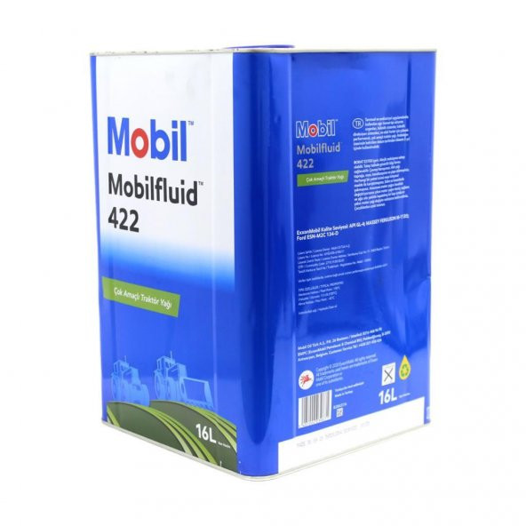 Mobil Mobilfluid 422 16 Lt Yüksek Performanslı Traktör Yağı - 2