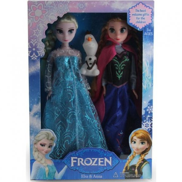 Frozen Elsa Ve Anne Bebek Seti Oyuncak Bebek Kız Evcilik Oyuncakl