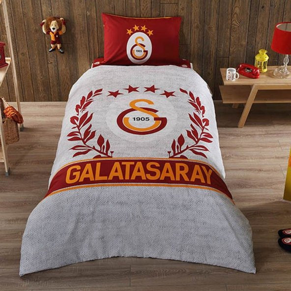 Taç Lisanslı Nevresim Galatasaray Grey