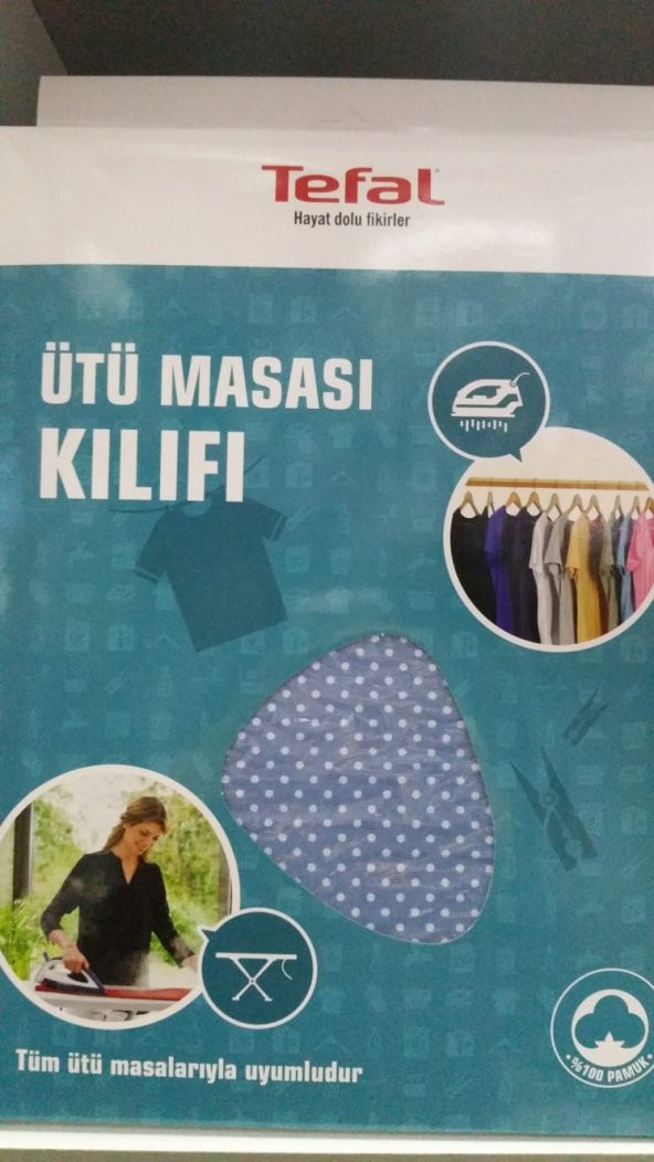 Tefal Ütü Masası Bezi Örtüsü Keçe Laminasyonlu 140x52 Cm