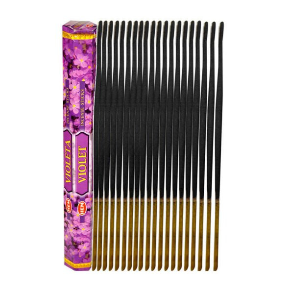Menekşe Kokulu 20 Çubuk Tütsü - Violet Incense 20 Sticks