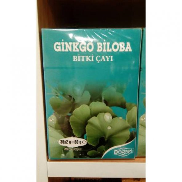 Ginkgo Biloba (Mabet Ağacı) Süzen Poşet Bitki Çayı 30 Poşet x 2gr