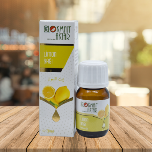 Lokman Aktar Limon Yağı - Lemon Oil - 20 ml