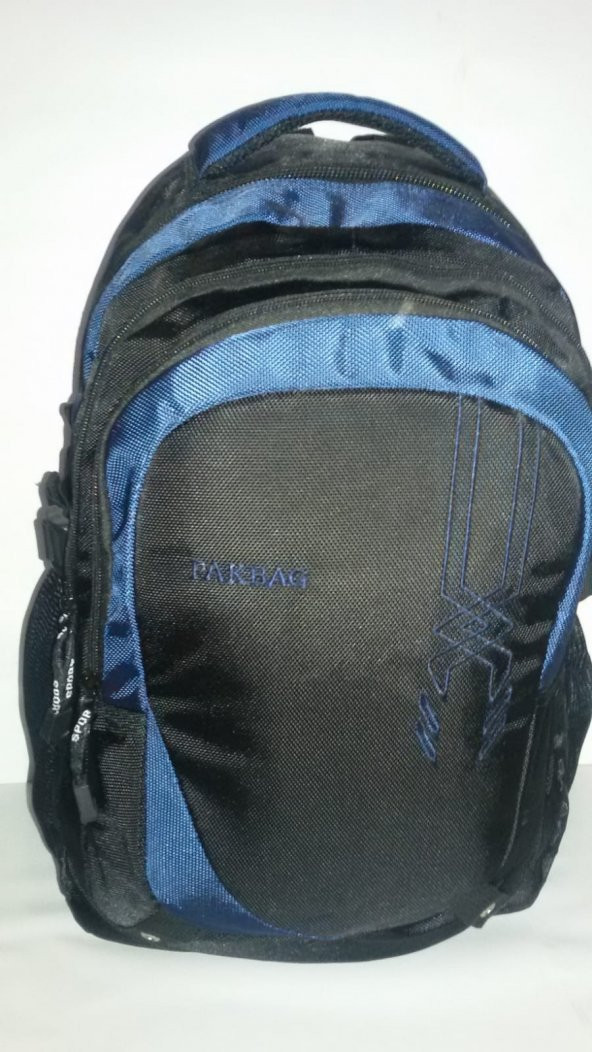 PAKBAG laptop gözlü üç bölmeli sırt okul çantası