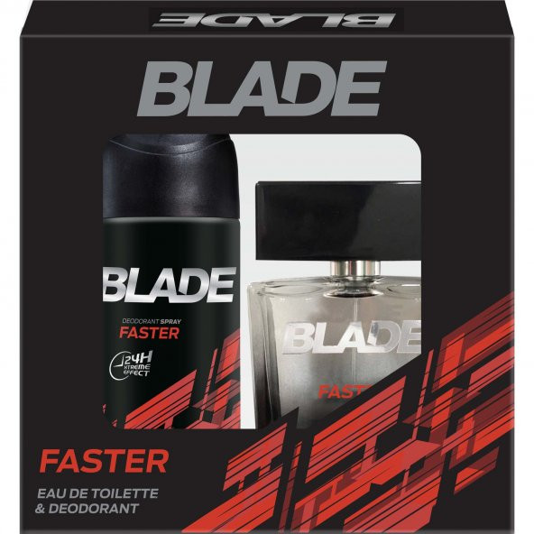 Blade Man Faster EDT+DEO Kofre