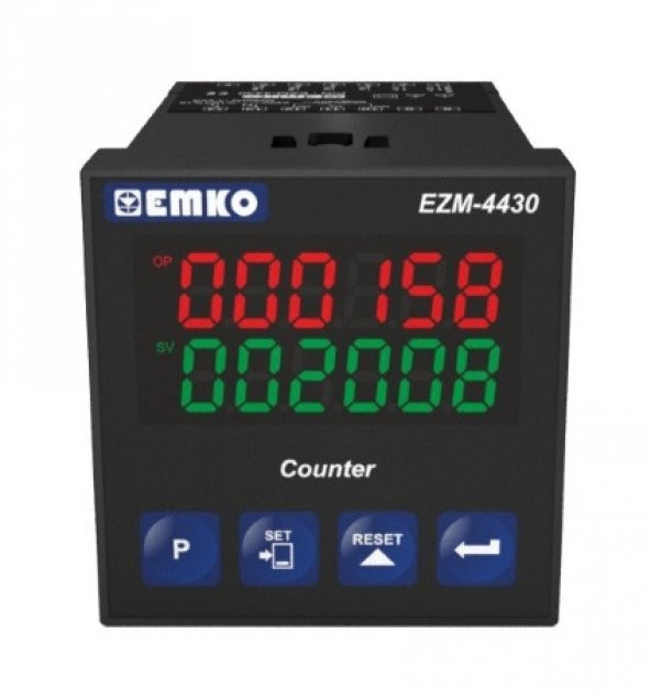 EMKO EZM-4430.5.00.0.1 48X48 DİJİTAL SAYICI