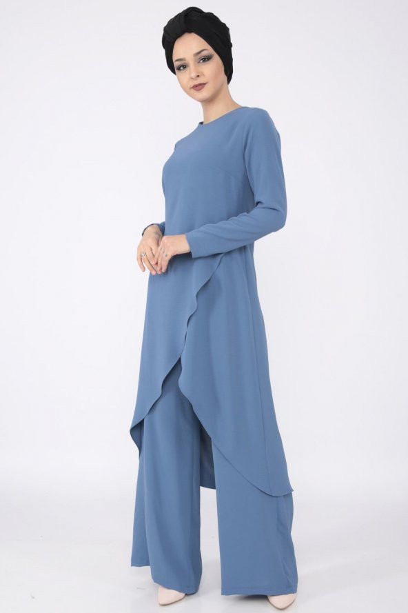 LOREEN Kadın İndigo Takım - 5