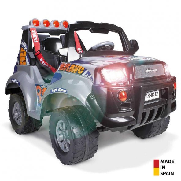 Feber X-Storm Bravo High Speed Jeep 2 Kişilik Akülü Araba 12 Wolt
