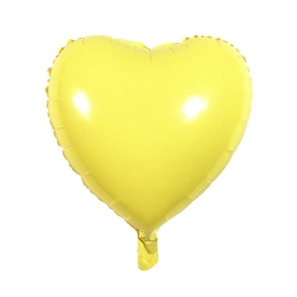 FOLYO BALON KALP 18 SARI MAT D.Ü 20 - 2