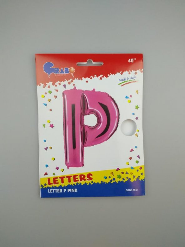 FOLYO BALON P HARF FUŞYA 102CM (DÜ 50TL) - 2