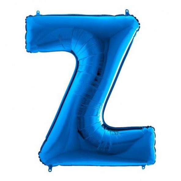 FOLYO BALON Z HARF MAVİ 102CM (DÜ 50TL) - 2