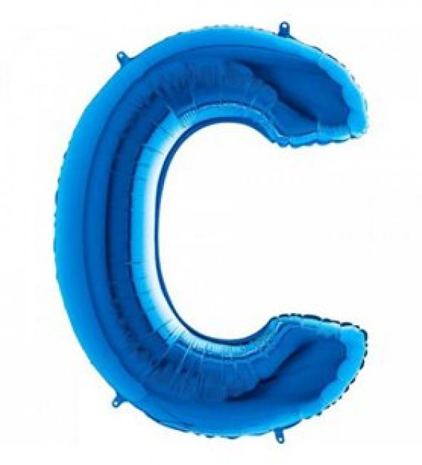 FOLYO BALON C HARF MAVİ 102CM (DÜ 50TL)