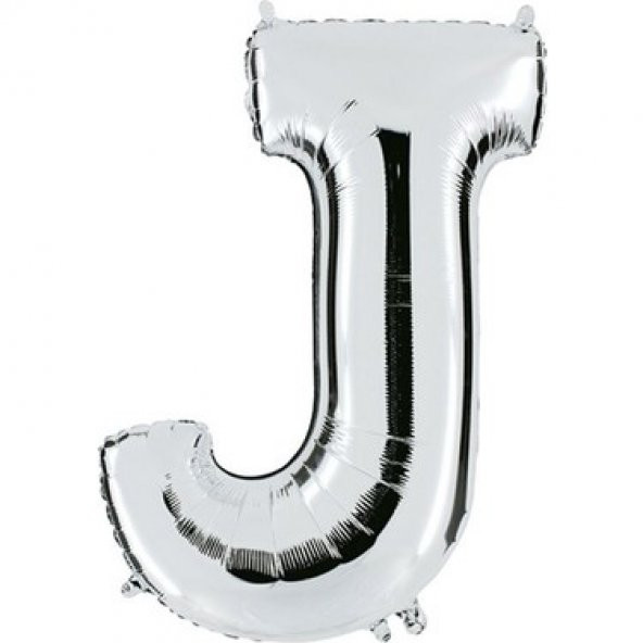FOLYO BALON J HARF GÜMÜŞ 102CM (DÜ 50)