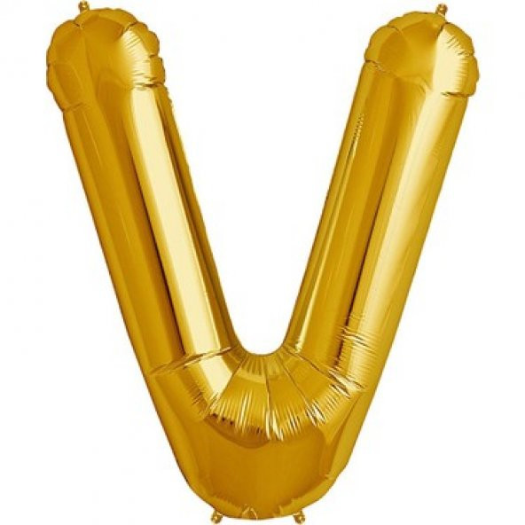 FOLYO BALON V HARF GOLD 102CM (DÜ 50) - 2