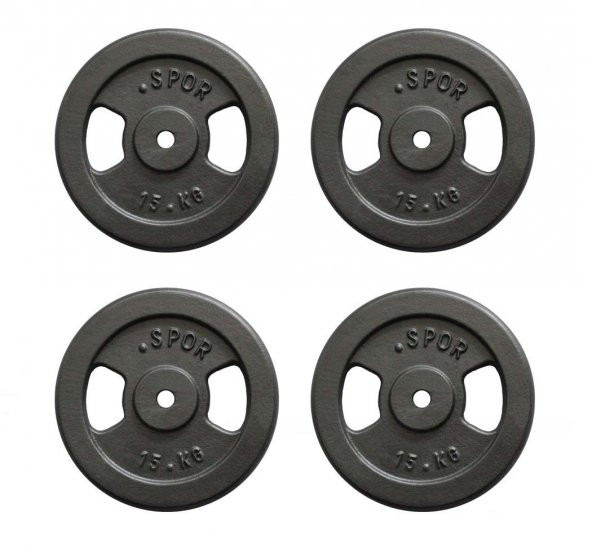 110 KG Demir Dokum Halter Dambıl Set ,OB, 2 Kısa + S 120 CM + 145 CM Barlı - 8
