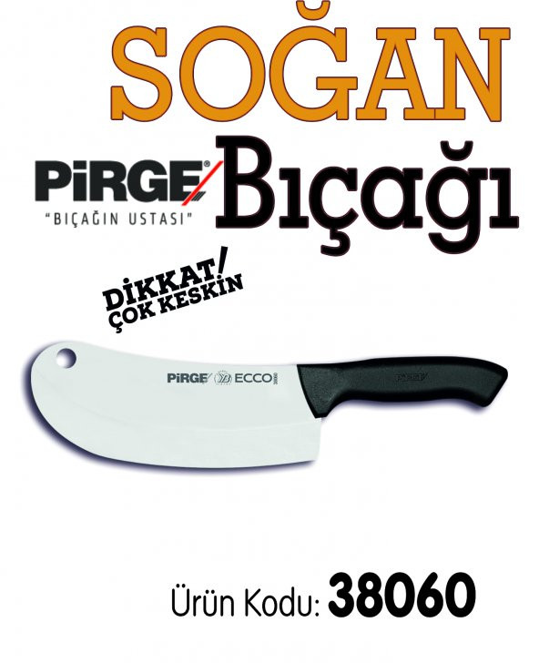 Bursa Pirge Ecco Sebze Meyve Soğan Bıçak Satırı Zırh 19 cm 38060
