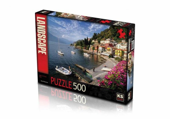 Ks Lago di Como Italy Puzzle 500 Parça