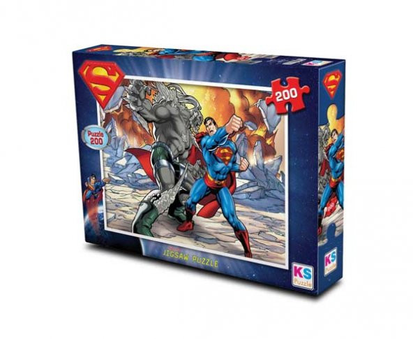 Ks Superman Puzzle 200 Parça
