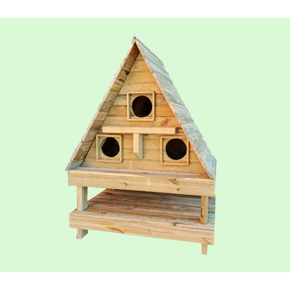 Ahşap Kedi Evi - 2
