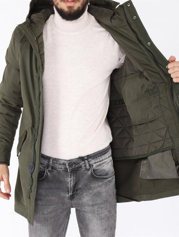 EM 4004 Haki Parka - 3