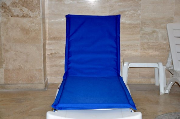 PUFUMO ŞEZLONG MİNDERİ MAVİ - 2