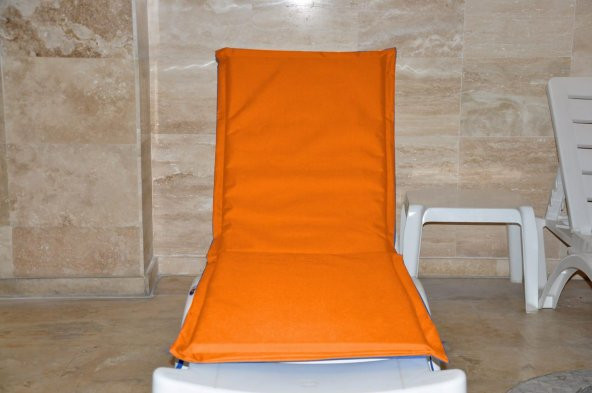 PUFUMO ŞEZLONG MİNDERİ TURUNCU - 2