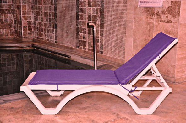 PUFUMO ŞEZLONG MİNDERİ MOR