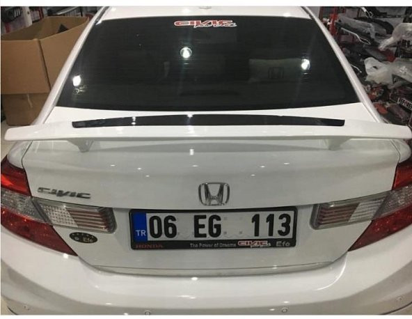 Oled Garaj Honda Civic Fb7 Si Spoiler Boyalı 2012-2015