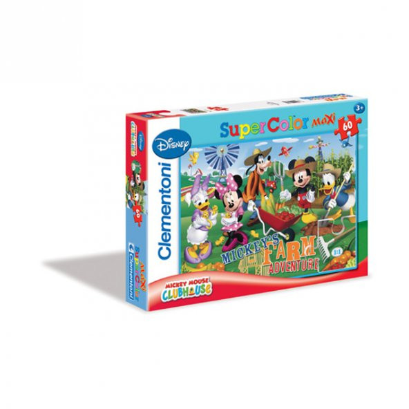 Clementoni Mickey Mouse Maxi 60PCS Puzzle