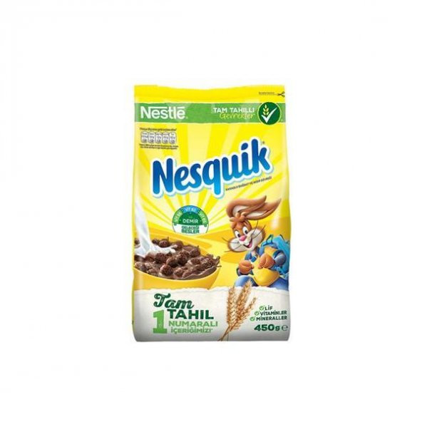 Nesquik Kakaolu Buğday ve Mısır Gevreği 450 Gr - 2