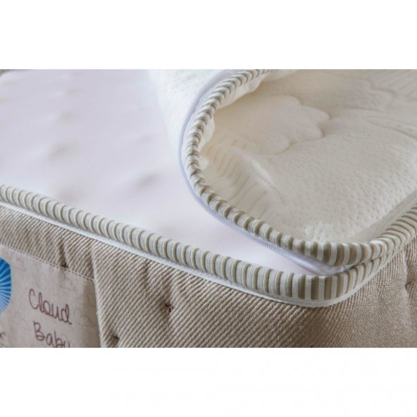 Hibboux Cloud Baby Pocket Yaylı Yatak (80x180) - 6