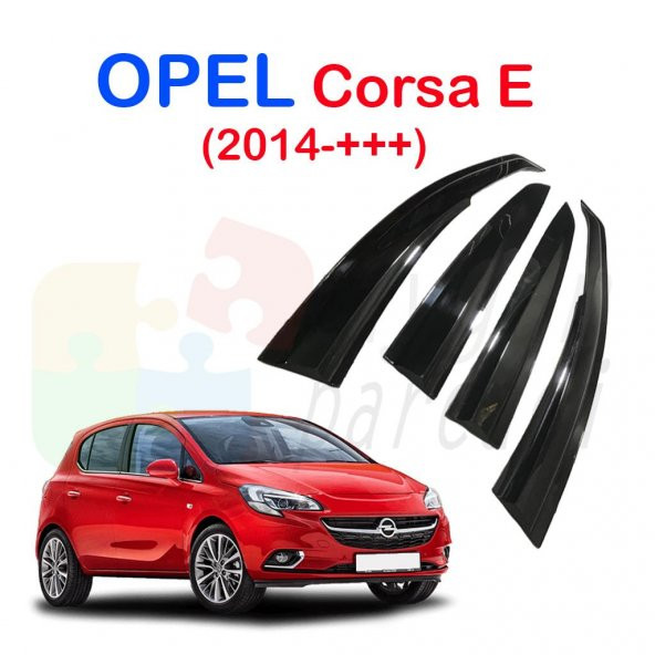 Opel Corsa E (2014-2019) Cam Rüzgarlığı Mgen Tip (Tam-Set)+Hediye