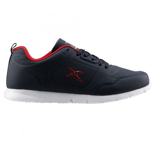 Kinetix Lora M Günlük Yürüyüş Koşu Erkek Spor Ayakkabı Lacivert-Kırmızı