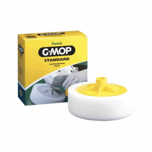 Farecla G-Mop Aplikatörlü Beyaz Pasta Süngeri 150 mm / 14 mm