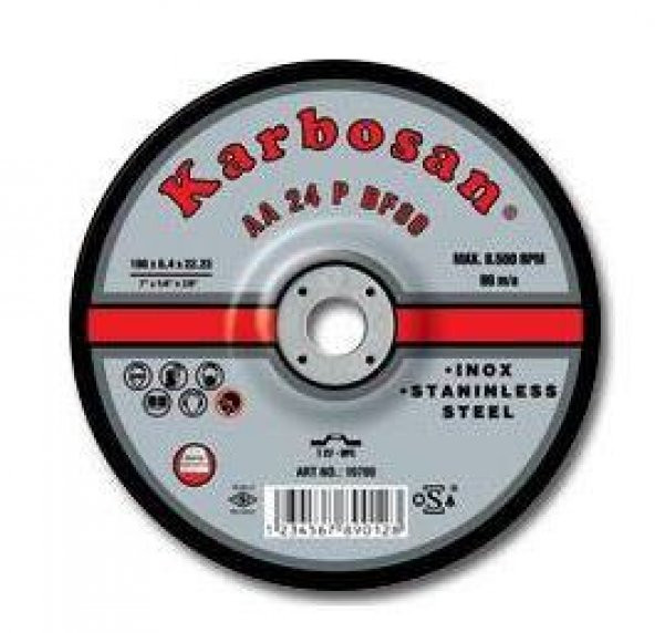 İnox Taşlama 115X6.4X22 mm