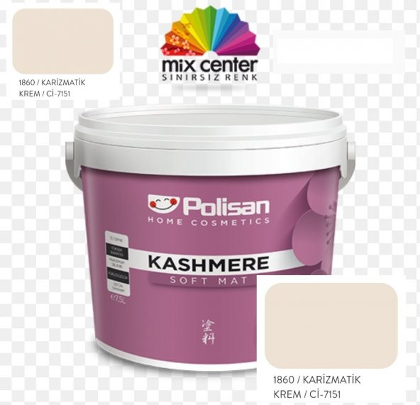 polisan kashmere 15 litre  ci-7151 karizmatik krem