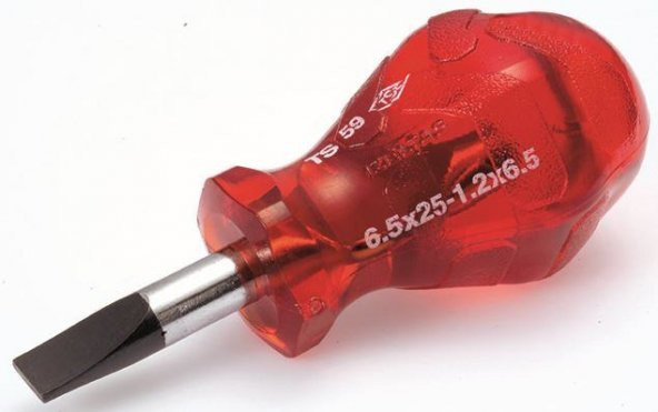 İzeltaş Topaç Tornavida Kraft Seri Düz Uçlu 6,5x40 - 2