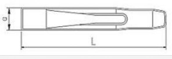İzeltaş Keski Düz 300mm - 3