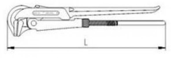 İzeltaş Maşalı Boru Anahtarı 325mm - 3