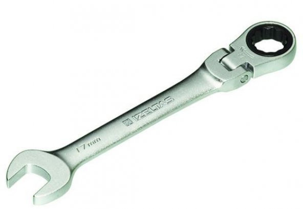 İzeltaş Mafsallı Cırcır Kombine Anahtar 8mm - 2