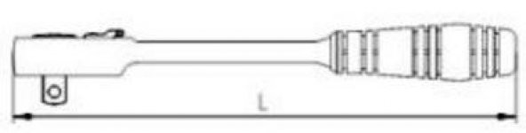 İzeltaş 1/2 Cırcır Kolu 32 Diş - 3